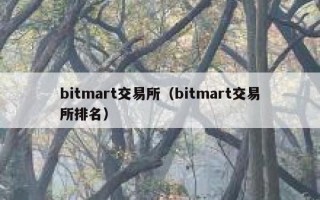 bitmart交易所（bitmart交易所排名）